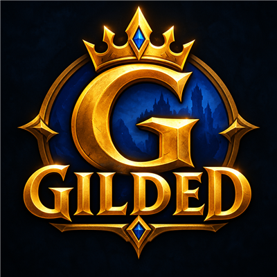 Guilded gold crest